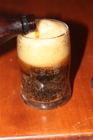 Pouring Ale'y Porter Beer